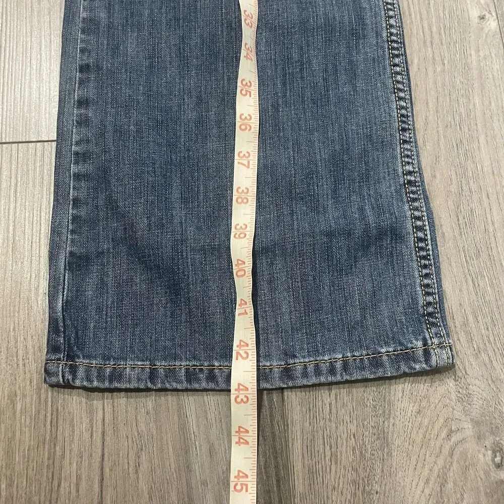 Levi's 527 Slim Fit Bootcut Jeans Men's 36x32 Blue Medium Wash Denim NEW